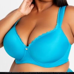 NWT Lace Trim Full Coverage Butterfly Bra